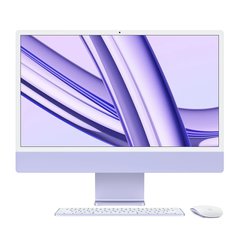 Apple iMac 24 with Retina 4.5K, Apple M3, 256GB, 8 CPU / 10 GPU, 8GB RAM, Purple (Z19P) (2023)